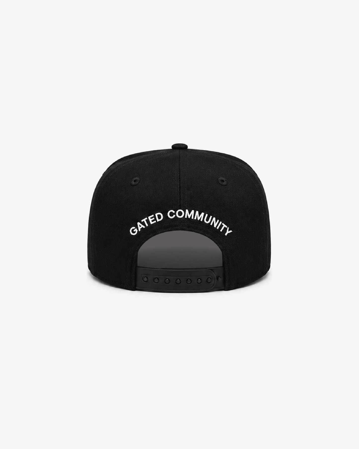 G FOR GATED SNAPBACK