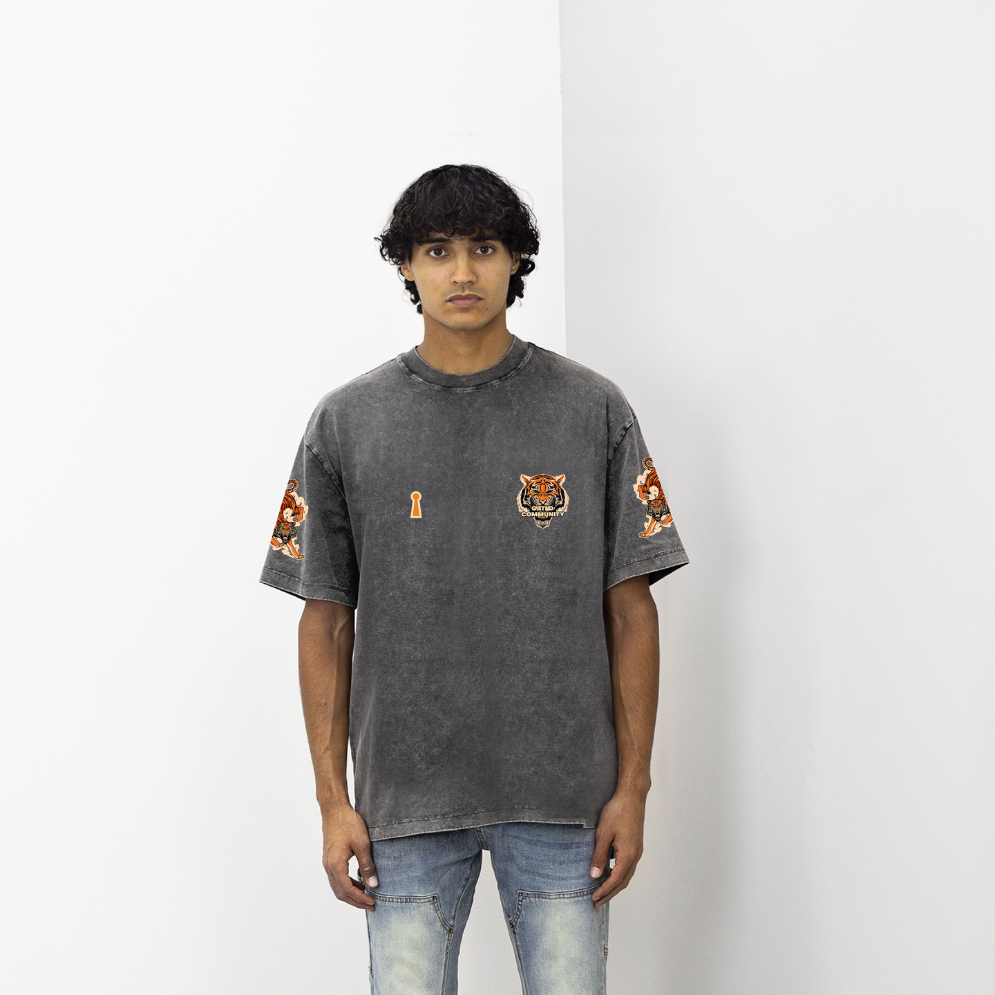 Angry tiger T-shirt
