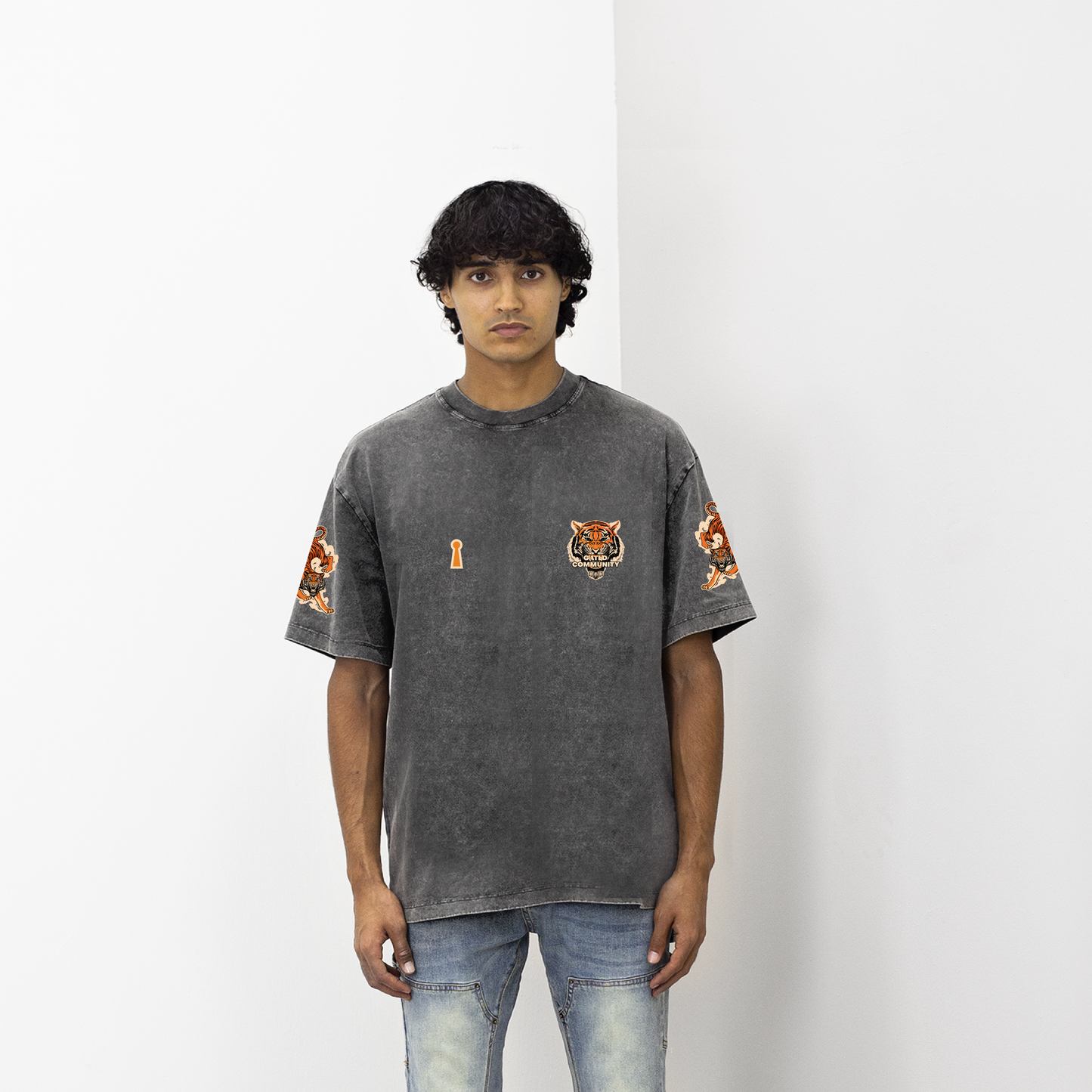 Angry tiger T-shirt