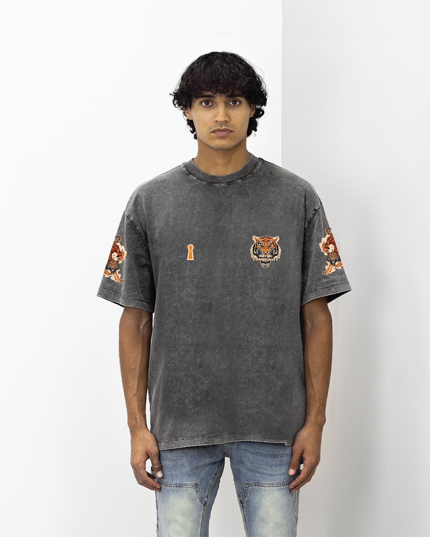 Angry tiger T-shirt