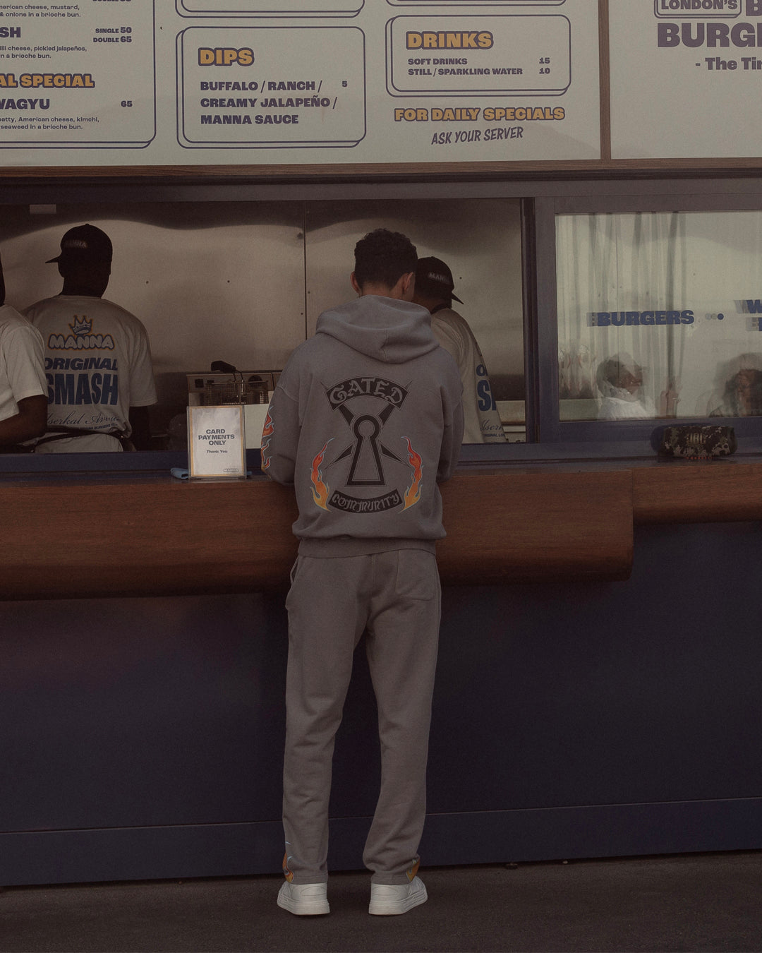 Flame Crest Sweatpants