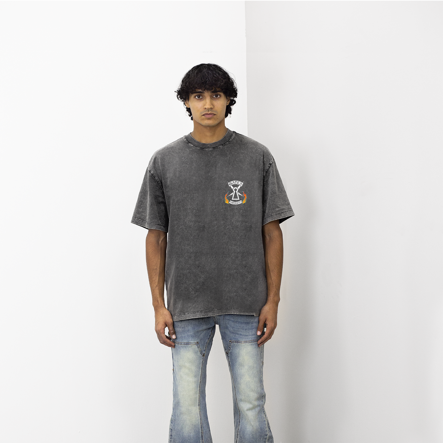Flame crest T-shirt