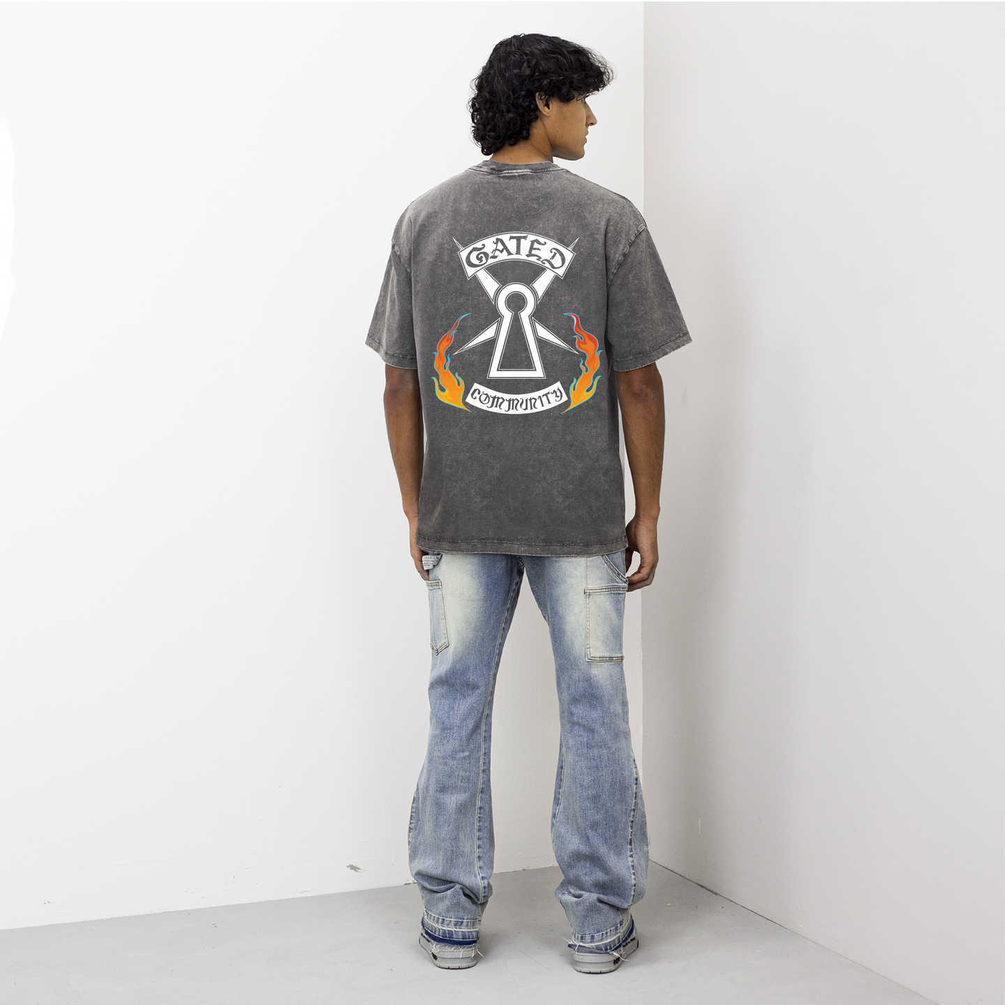 Flame crest T-shirt