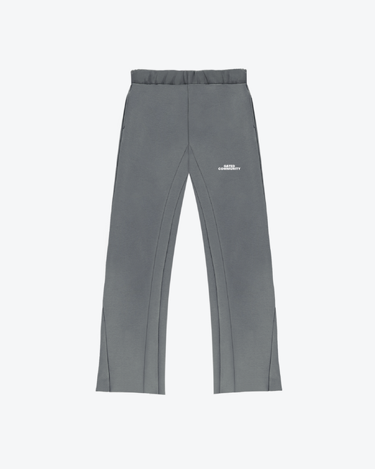 Gated community Signature wide leg  sweatpants