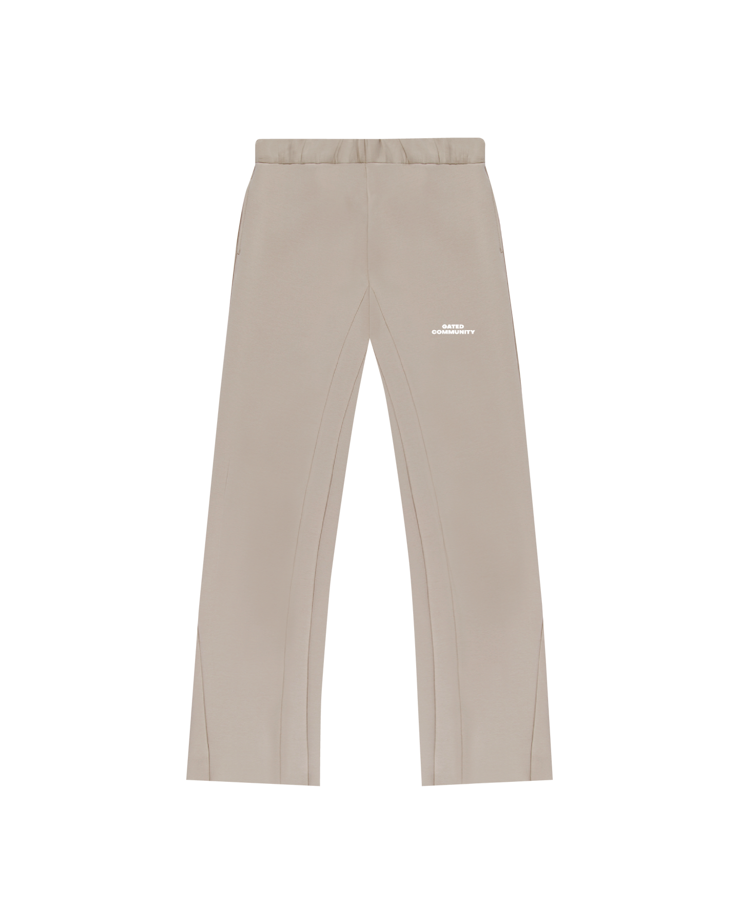 Gated community Signature wide leg  sweatpants