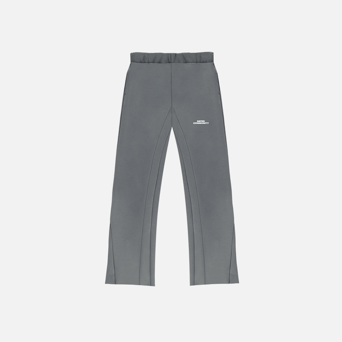 Gated community Signature wide leg  sweatpants