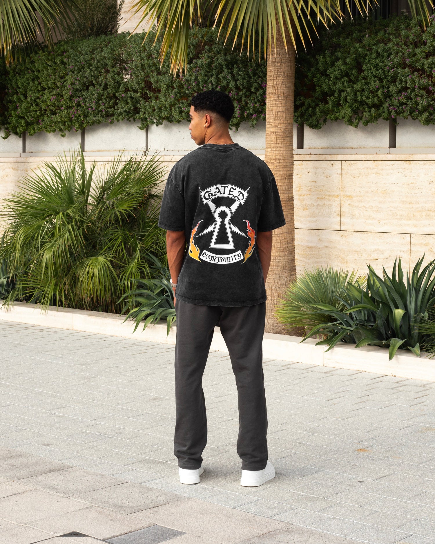 Flame crest T-shirt