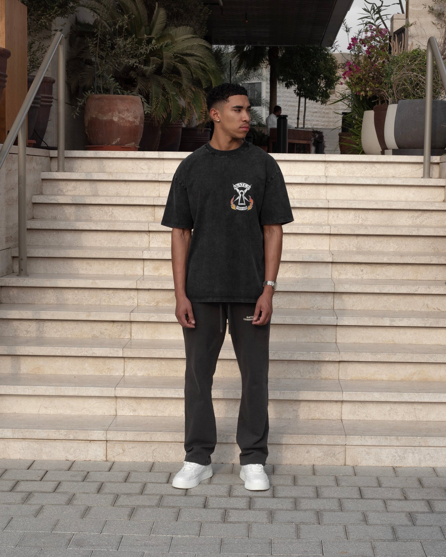Flame crest T-shirt