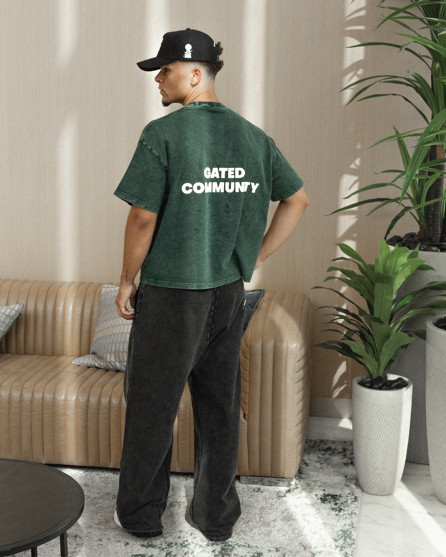 Signature wide leg sweatpants