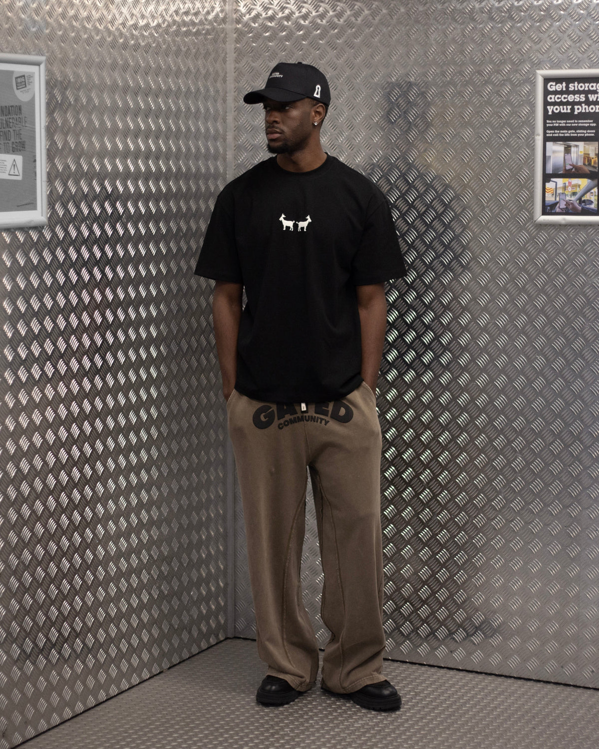 Arc wide leg sweatpants