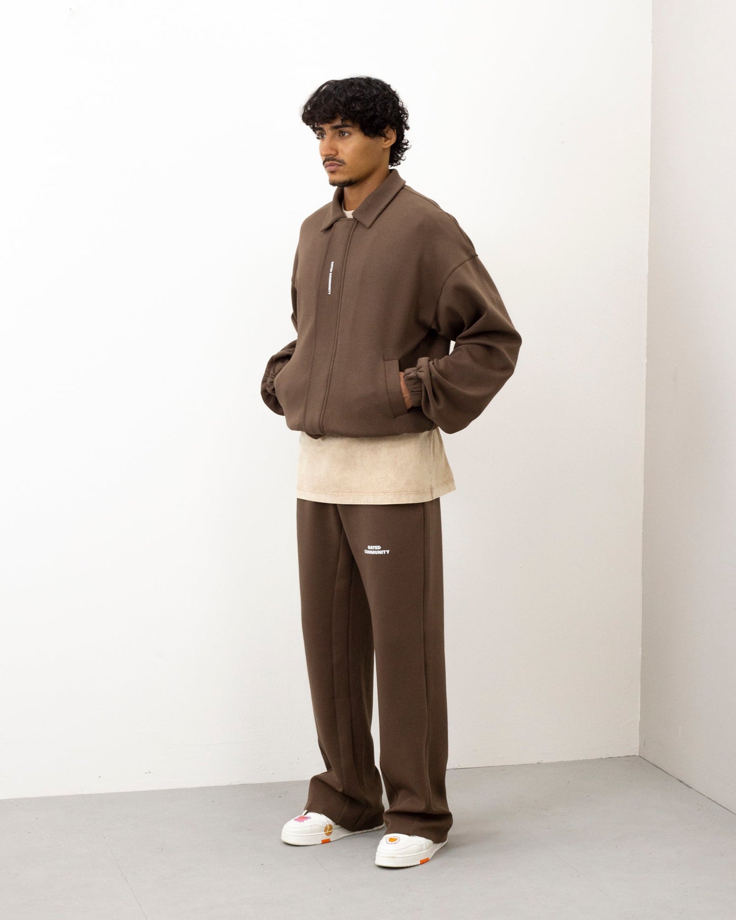 Gated Community Signature wide leg  Sweatpants