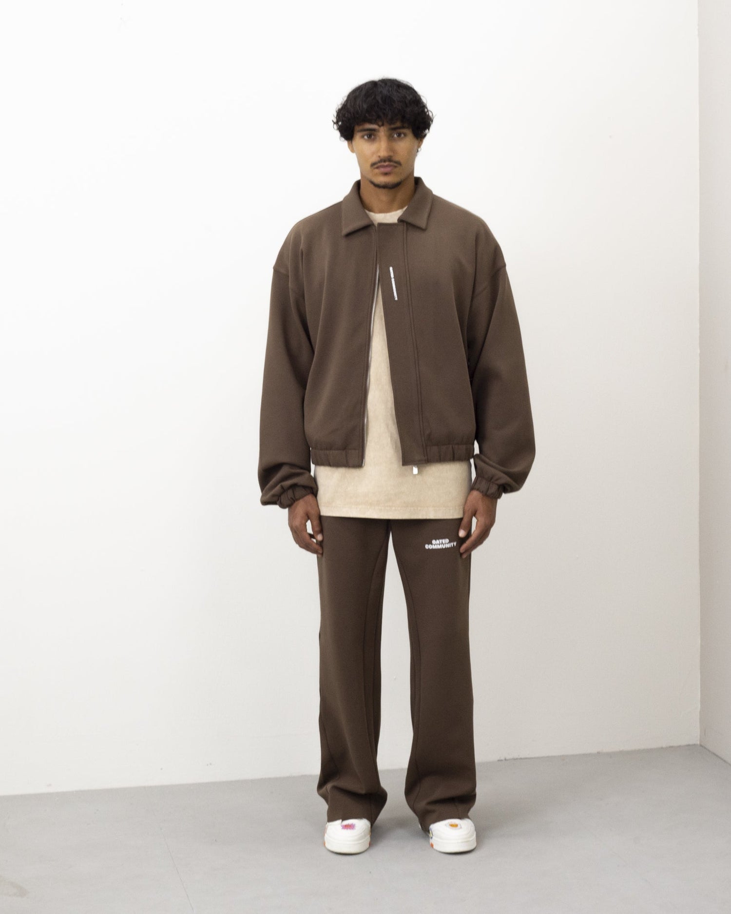 Gated Community Signature wide leg  Sweatpants