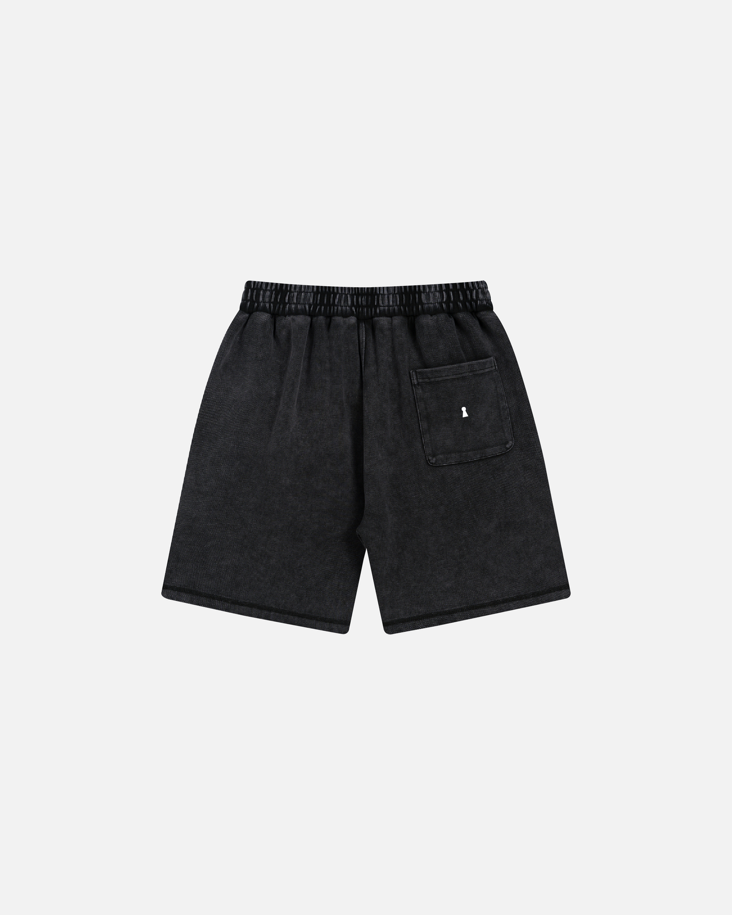 Varsity batik washed shorts