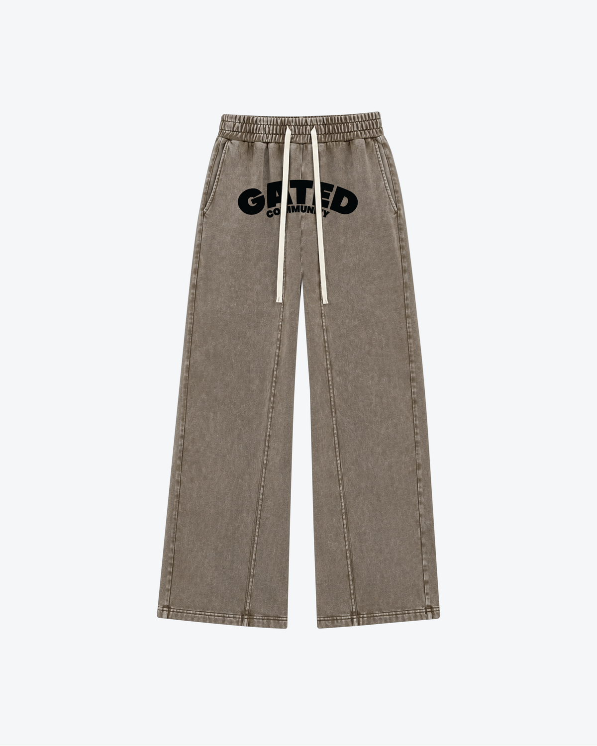Signature wide leg sweatpants