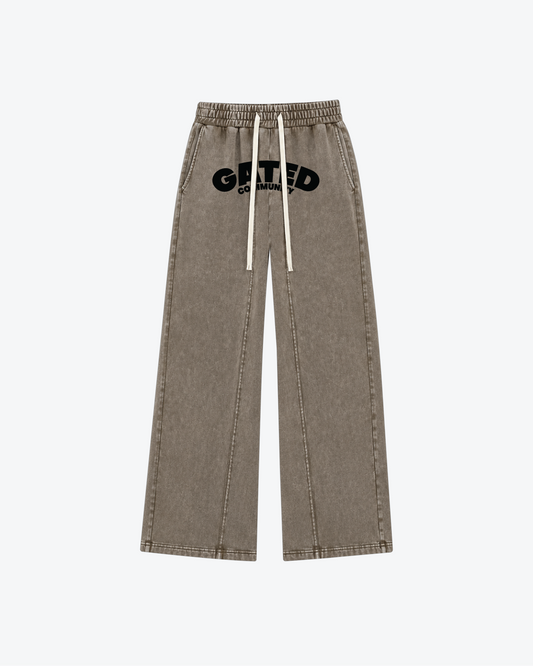 Signature wide leg sweatpants