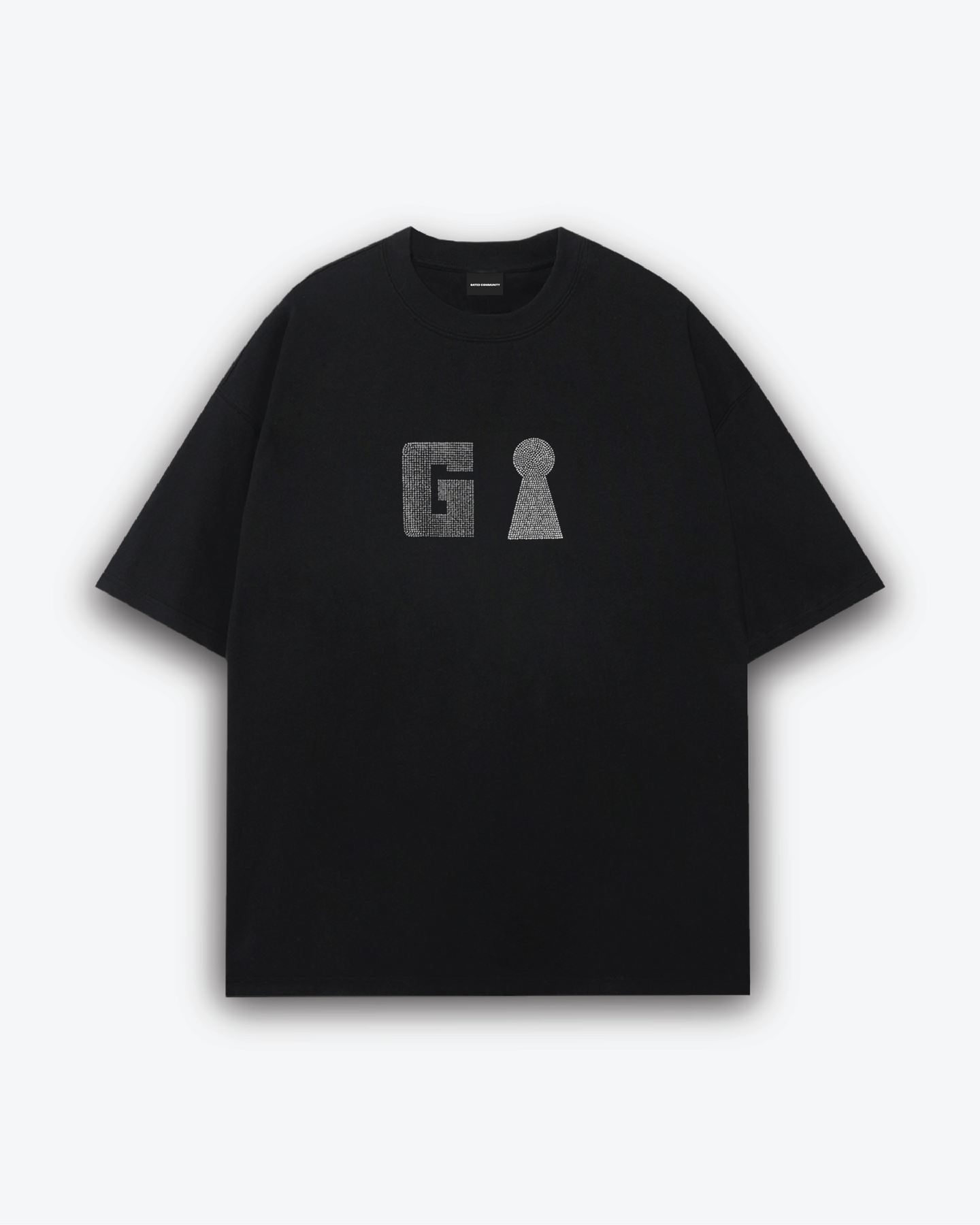 Keyhole and G Rhinestone T-shirt