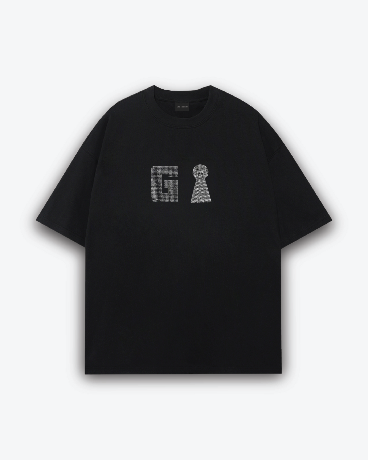 Keyhole and G Rhinestone T-shirt