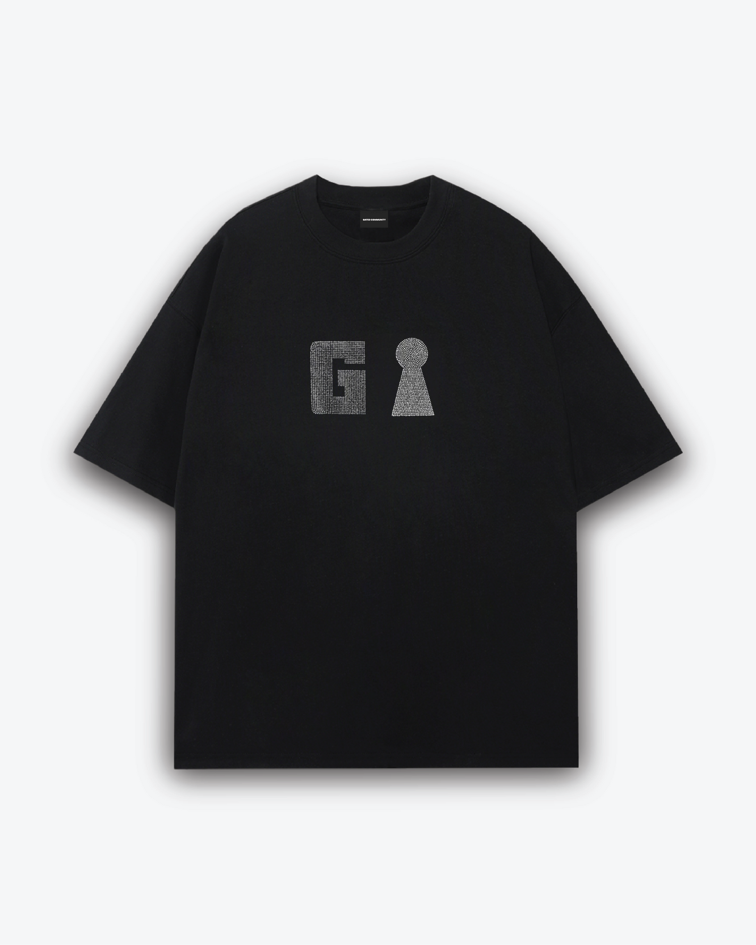 Keyhole and G Rhinestone T-shirt