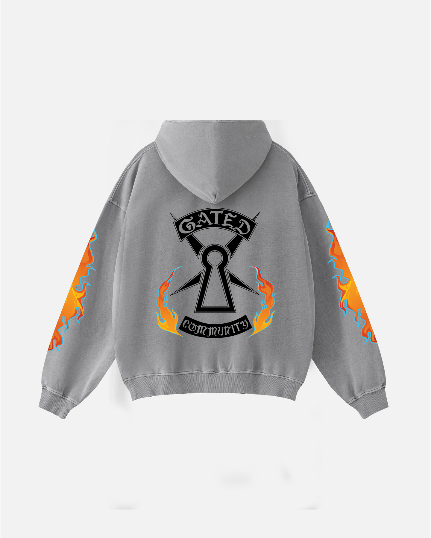 Flame Crest Hoodie