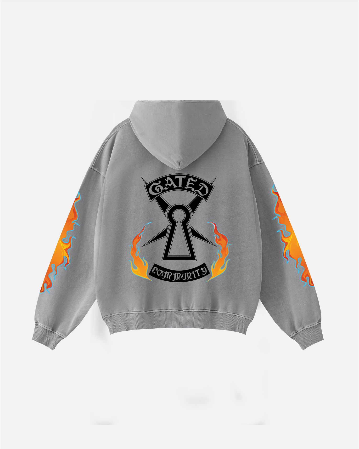 Flame Crest Hoodie