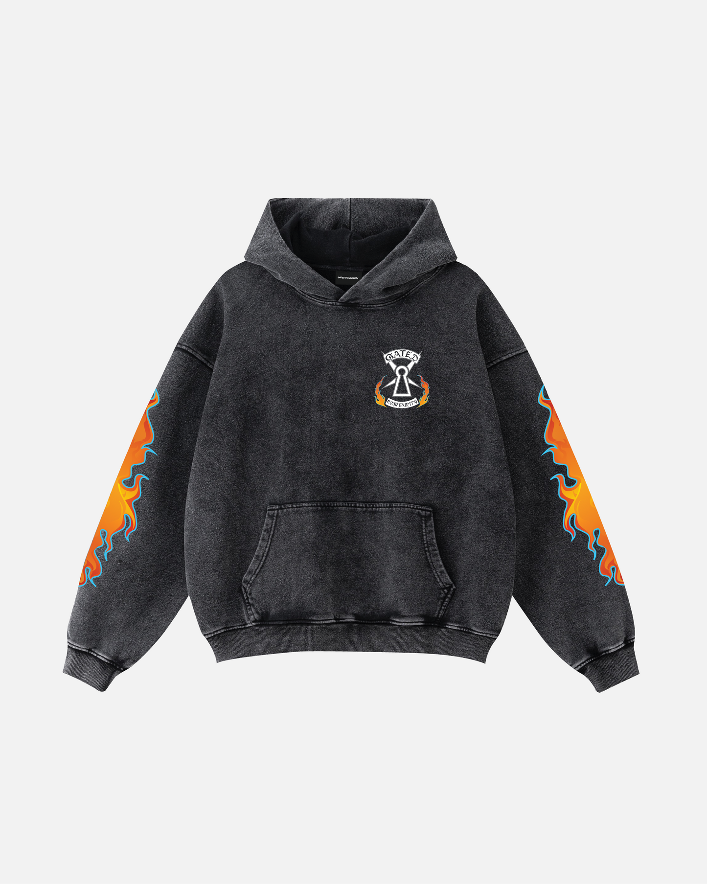 Flame Crest Hoodie