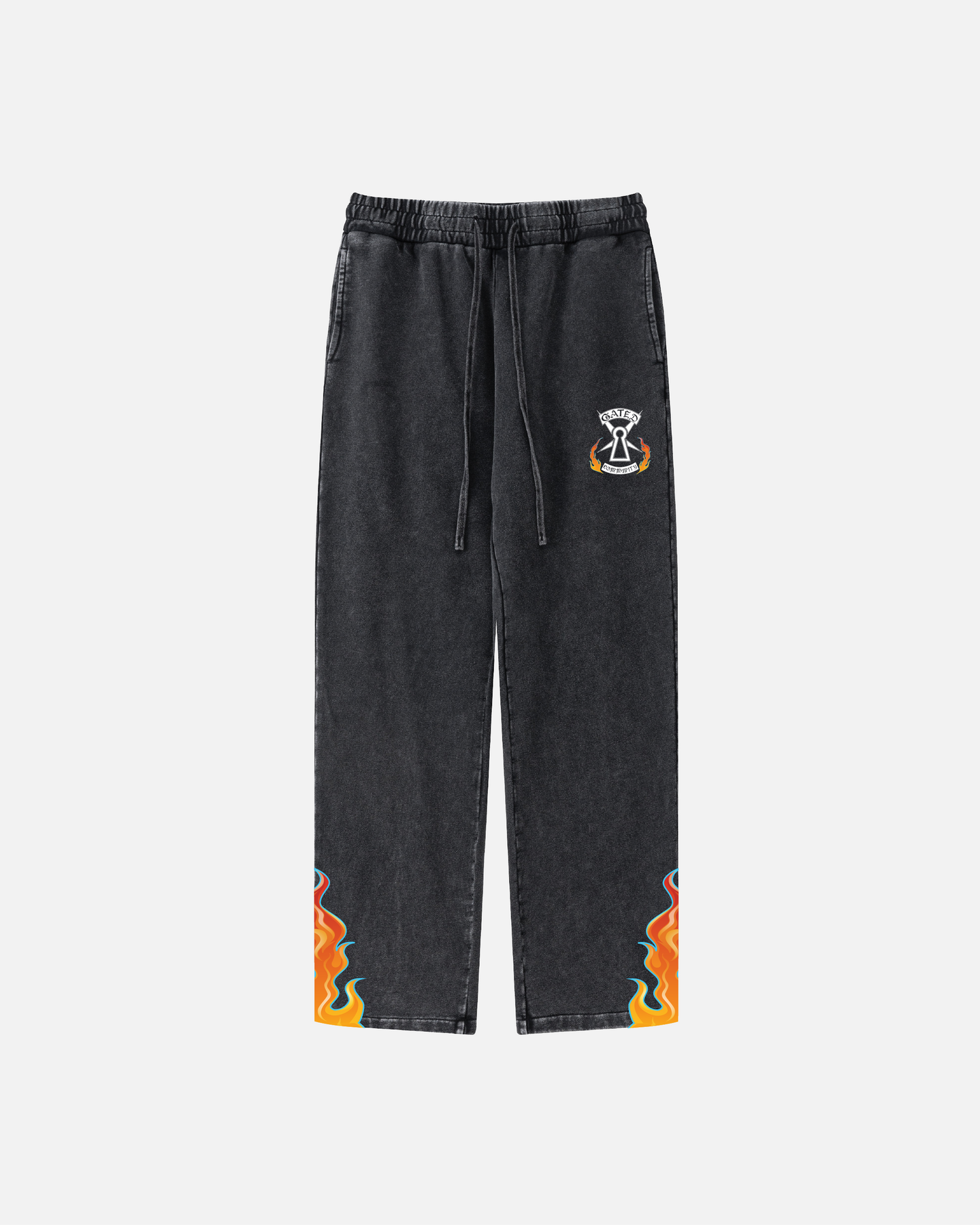 Flame Crest Sweatpants