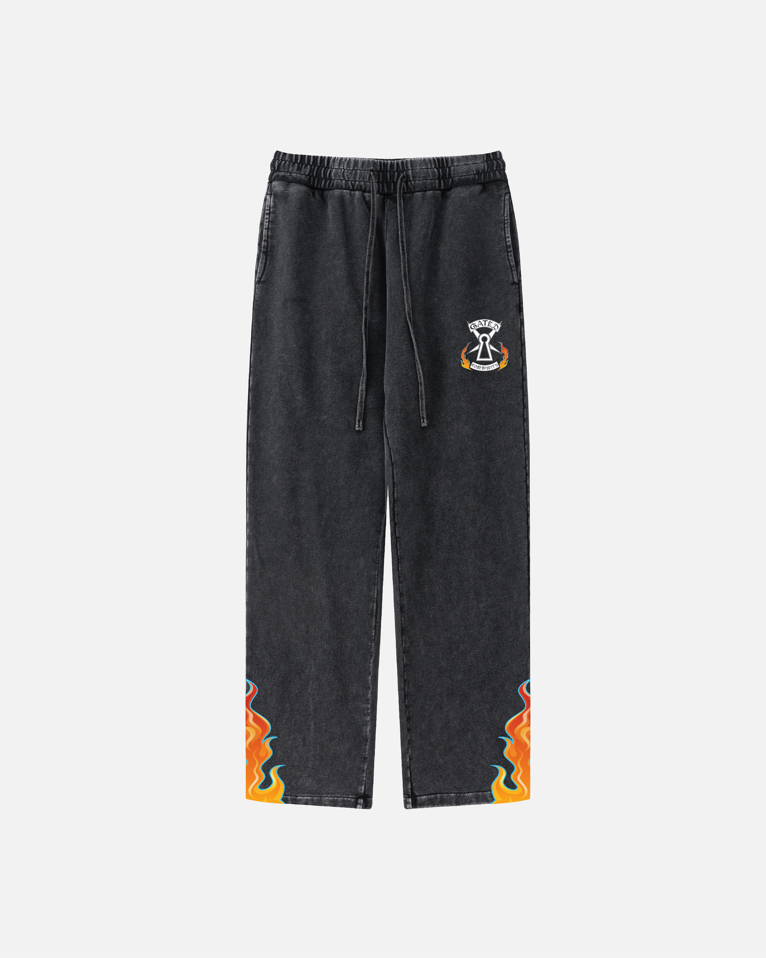 Flame Crest Sweatpants