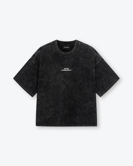 GATED COMMUNITY SIGNATURE BOXY FIT T-SHIRT